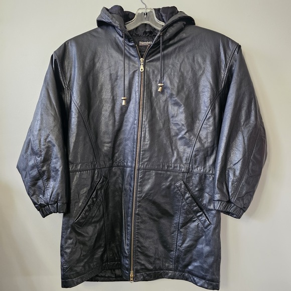 Wilsons Leather Other - Wilsons‎ Leather Coat Jacket Men's Size Medium Thinsulate Quilted Liner Vintage